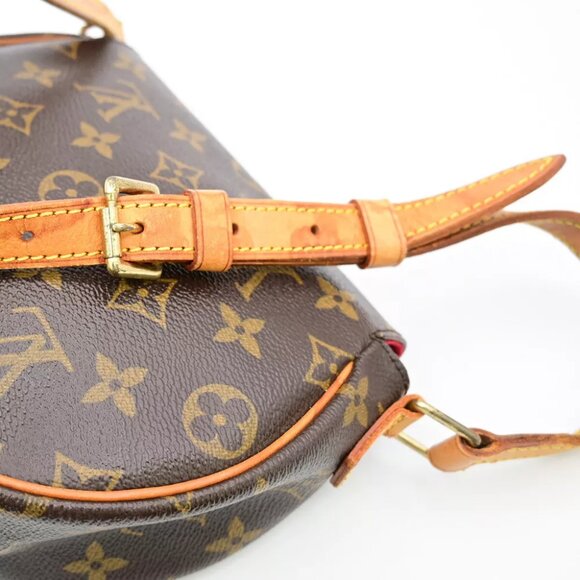 LOUIS VUITTON LV Tambourine Shoulder Bag Monogram Leather Brown M51179 18YE559 - Picture 12 of 15